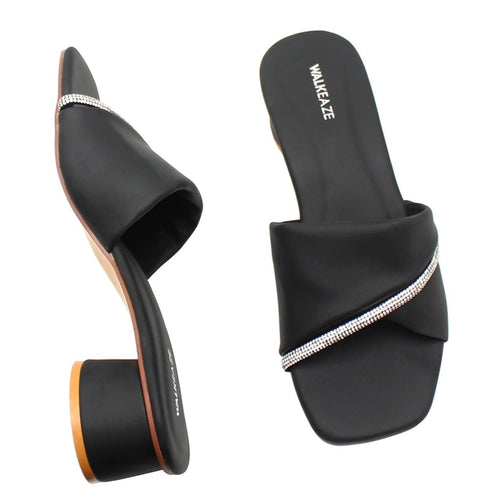 Women Formal Block Heel - 74373S - Block Heel - Walkeaze